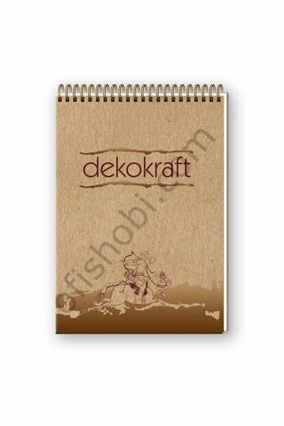 Keskin Dekokraft A4 100 Yaprak Kareli Spralli Bloknot