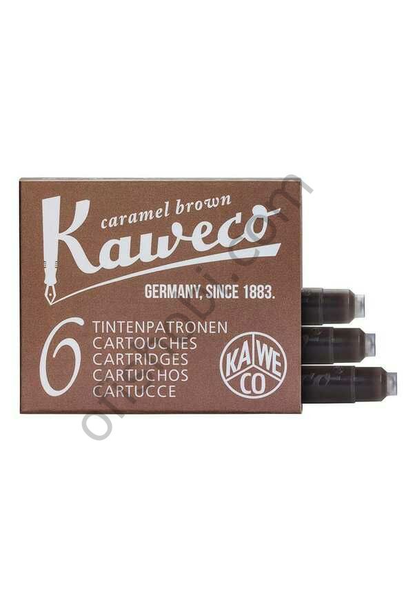 Kaweco 10000259 Kartuş 6 Lı Kahverengi