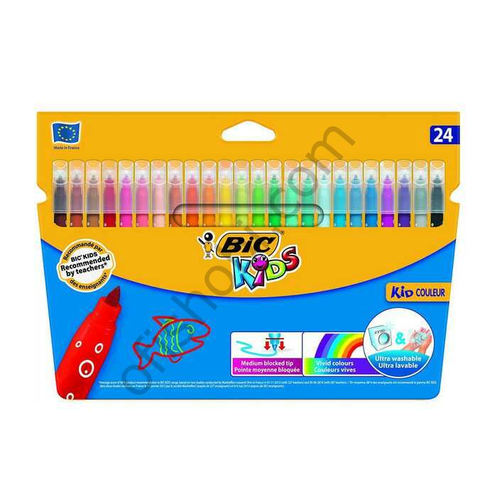 Bic Kid Couleur Keçeli Boya Kalemi 24 Renk