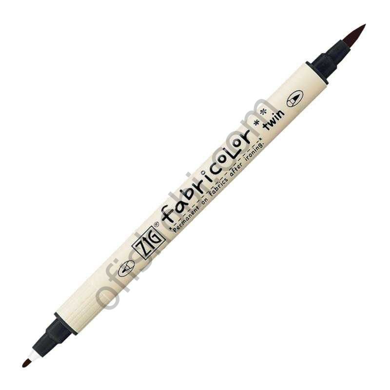 Zig Fabrıcolor Twın Kumaş Kalemi Tc-4000 010 Black