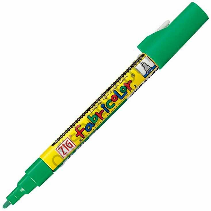 Zig Fabrıcolor Kumaş Kalemi Pfc-20 040 Green