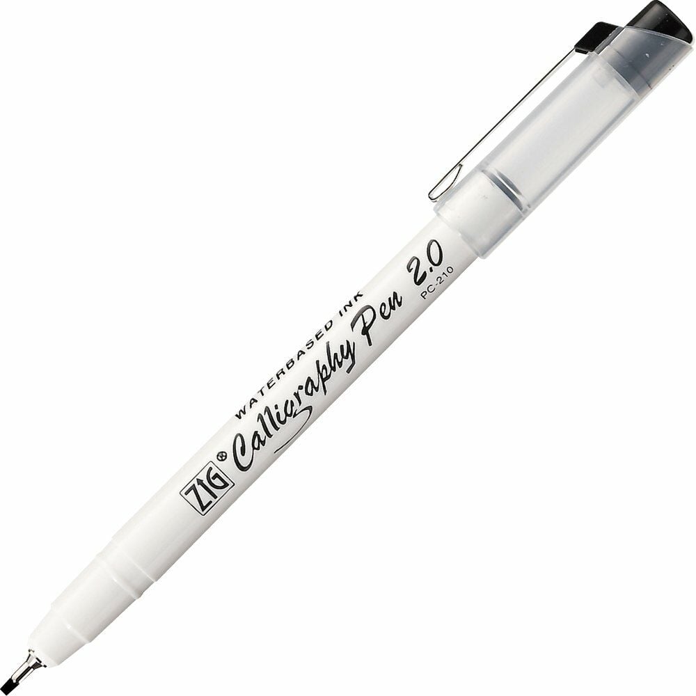 Zig Kaligrafi Kalemi 2.0 Mm Pc-210 Siyah