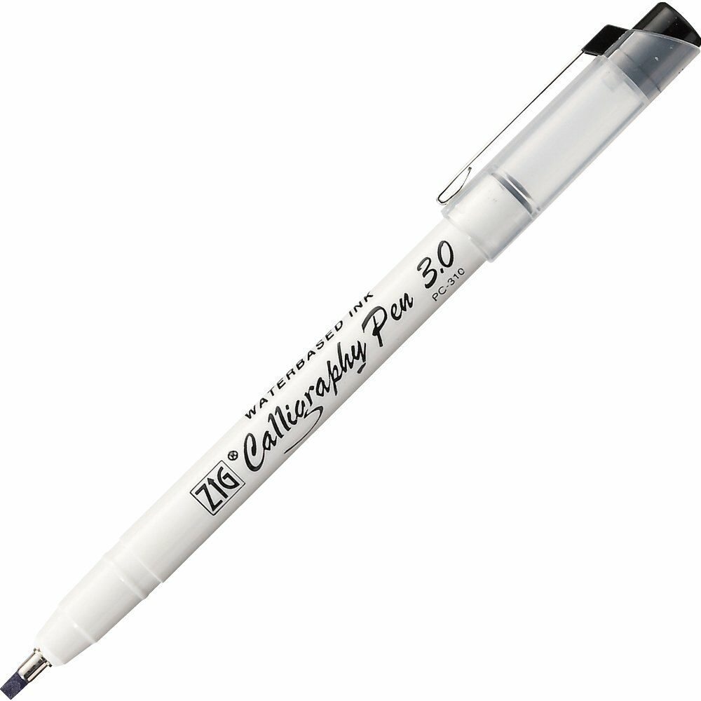 Zig Kaligrafi Kalemi 3.0 Mm Pc-310 Siyah
