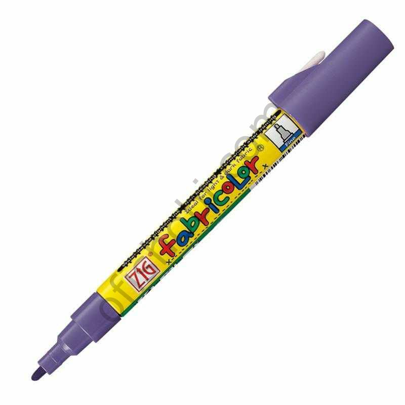 Zig Fabrıcolor Kumaş Kalemi Pfc-20 843 Vıolet