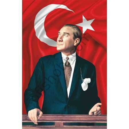 Buket 150x225 Cm Atatürk Posteri No 16