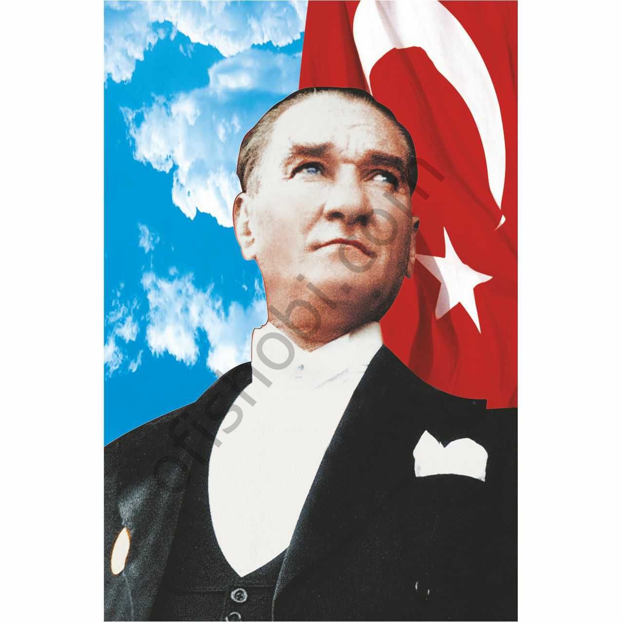 Buket 150x225 Cm Atatürk Posteri No 17