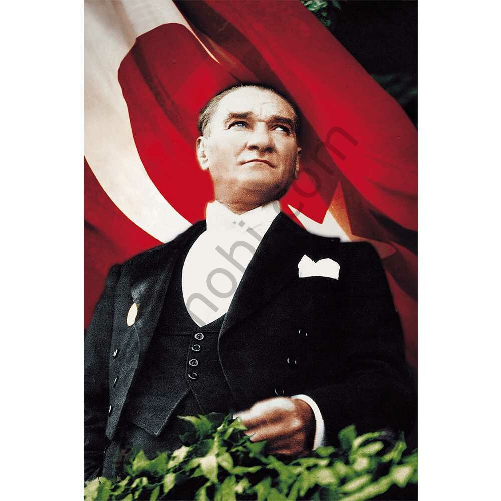 Buket 200x300 Cm Atatürk Posteri No 19