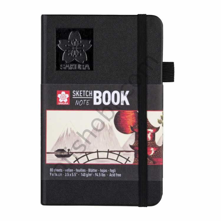 Sakura Eskiz Defteri Beyaz Kağıt 9x14 Cm 140 Gr 80 Yaprak