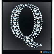 Herma Kristal Etiket Harf Q