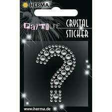 Herma Kristal Etiket Soru İşareti