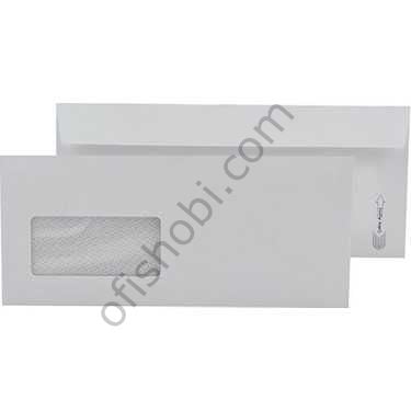 Oyal Diplomat Zarf Pencereli 10x24 Beyaz 110 Gr 500 Lü