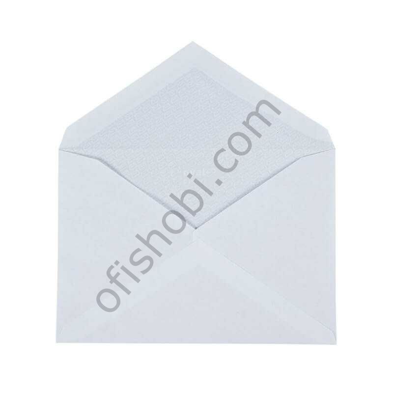 Oyal Davetiye Zarfı 14x20 Beyaz 90 Gr 500 Lü