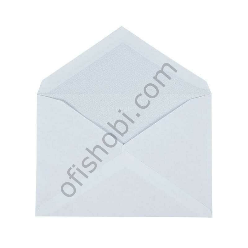 Oyal Davetiye Zarfı 14x20 Beyaz 110 Gr 500 Lü