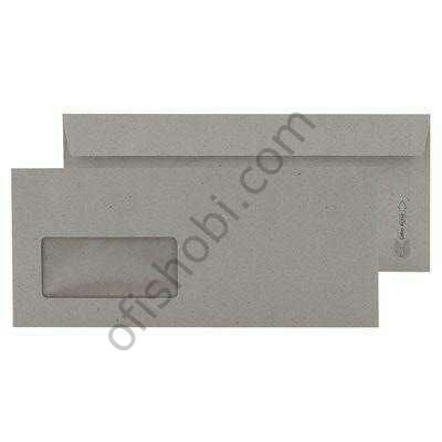 Oyal Diplomat Zarf Pencereli 10x24 Kraft 90 Gr 25 Li