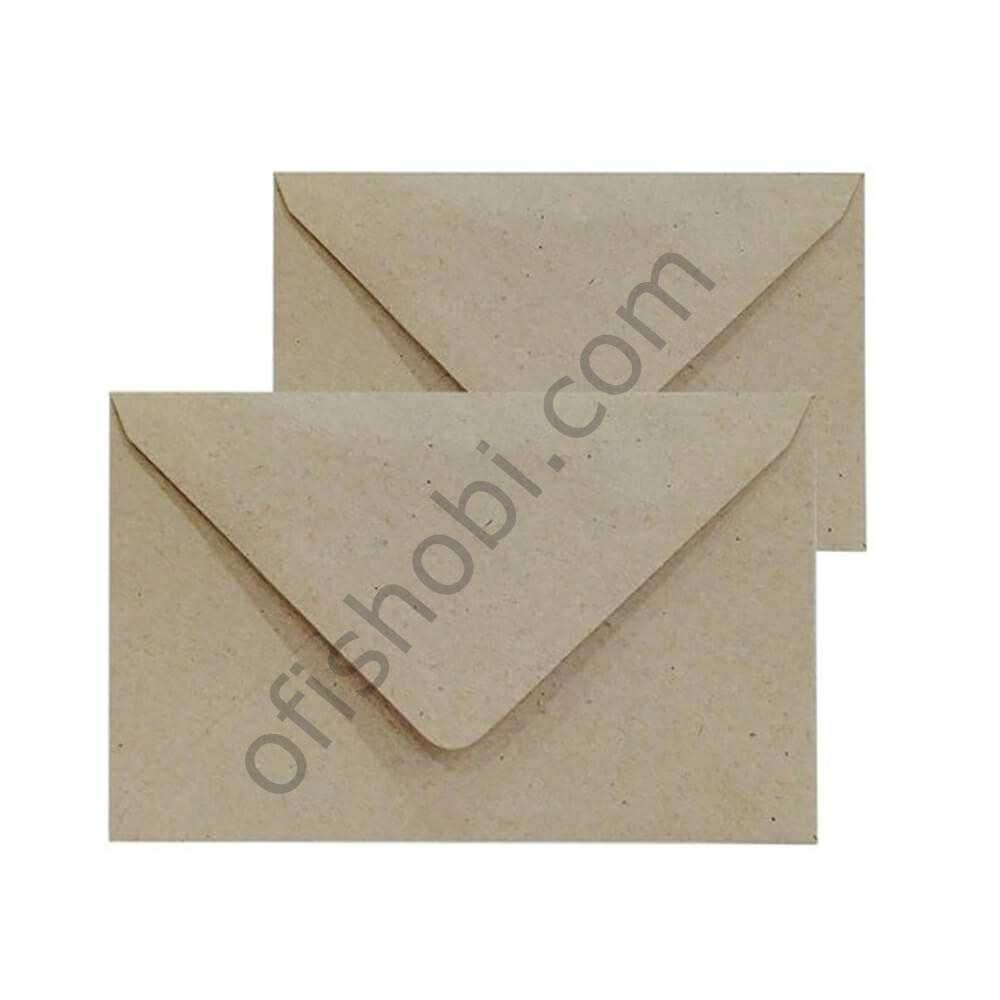 Oyal Kare Zarf 11x16 Kraft 70 Gr Elvan 10 Lu