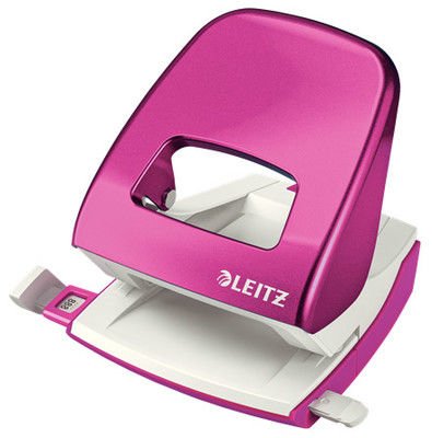 Leitz Delgeç Wow 30 Sayfa Kapasiteli Metalik Pembe