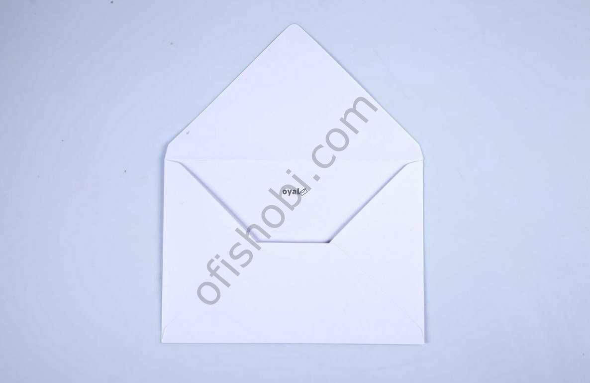 Oyal Davetiye Zarfı 13x18 Beyaz 90 Gr 10 Lu