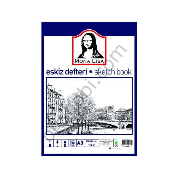 Südor Eskiz Defteri A3 120 Gr 50 Yaprak