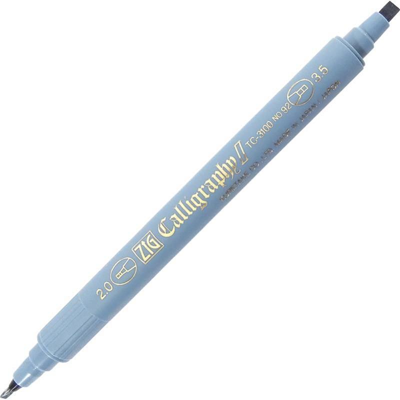 Zig Kaligrafi Kalemi Tc-3100 092 Blue Gray