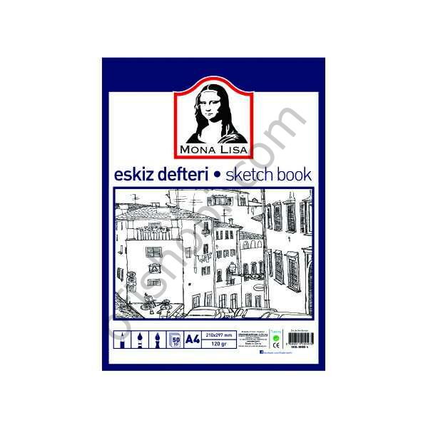 Südor Eskiz Defteri A4 120 Gr 50 Yaprak