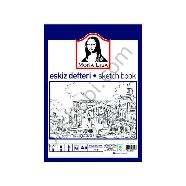 Südor Eskiz Defteri A5 120 Gr 50 Yaprak