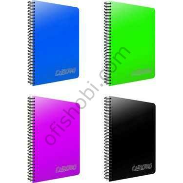 Gıpta Chromo Spiralli Pp Kapak Defter A4 80 Yp Çizgili