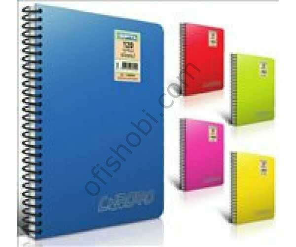 Gıpta Chromo Spiralli Pp Kapak Defter A4 120 Yp Kareli