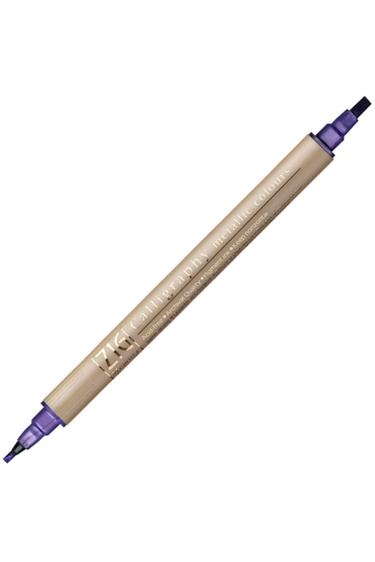 Zig Kaligrafi Kalemi Metalik Ms-8400 124 Violet