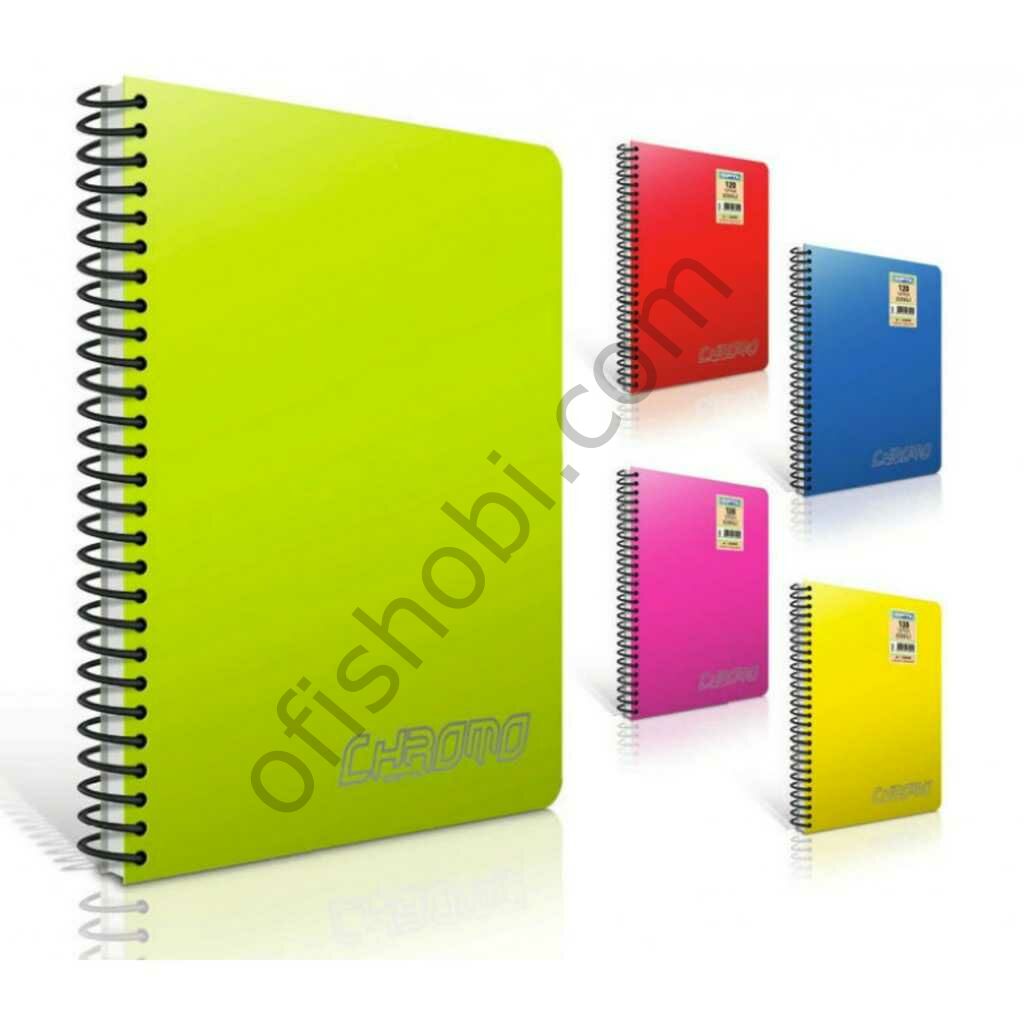 Gıpta Chromo Spiralli Pp Kapak Defter A4 200 Yp Çizgili