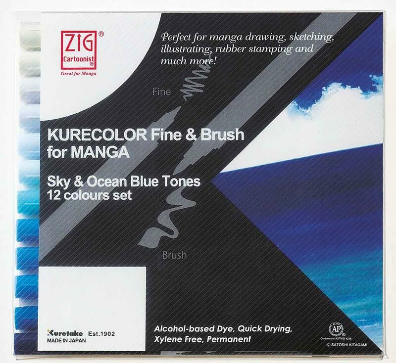 Zig Mangaka Fıne&Brush Cnkc-2200/12Vso 12 Li