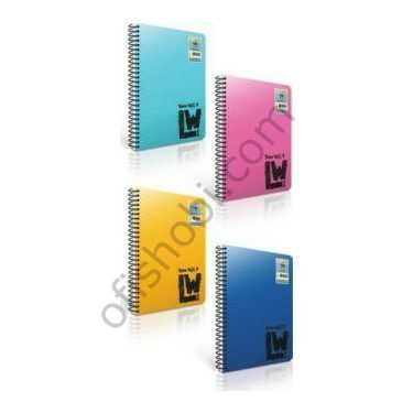 Gıpta Lw Spiralli Pp Kapak Defter A4 80 Yp Kareli