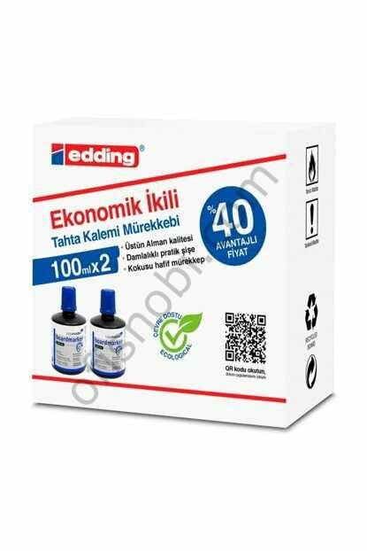 Legamaster Tahta Kalemi Mürekkebi 100 Ml 2 Li Kutu Mavi