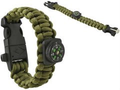 SWAT PARACORD BİLEKLİK MAGNEZYUM ÇUBUKLU