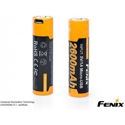 FENİX ARB-L2 18650 Lİ-İON 2600 mAH USB PİL