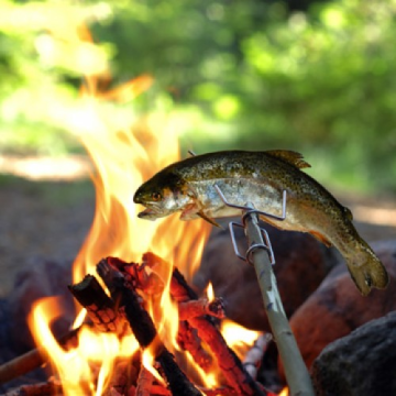 Grandpas’s Fire Fork  Kamp Ateşi Çubuğu