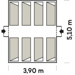 Ferrino Montana Afet Çadırı 19 M.5,1 X 3,85 FR