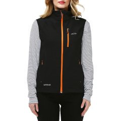 Evolite Neon Softshell Bayan Yelek - Turuncu