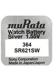 Murata Sr621sw 364 1 adet Orjinal Japon Kol Saati Pili