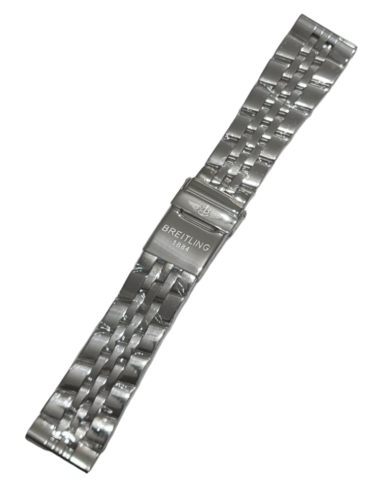 Breitling Modeli 24mm Çelik Saat Kordonu