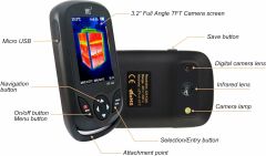 Hti-Xintai Termal Kamera, Kızılötesi Kamera 320 x 240 IR Çözünürlüklü