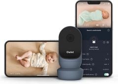 Owlet Cam 2 - Kameralı ve Sesli Video Bebek Monitörü - Uyku Zamanı Mavisi