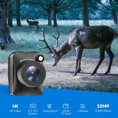 Dsoon 4K FHD Hızlandırılmış Dış Mekan Kamerası - Su Geçirmez Seviye IP66