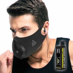 TRAININGMASK Egzersiz Eğitim Maskesi 3.0  - Sprey Temizleme