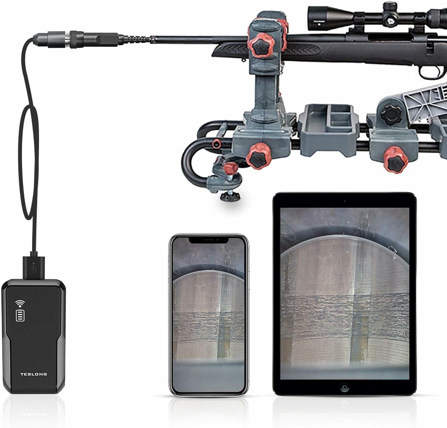 Teslong WiFi Sılah Boroskop Muayene Kamerası - iPhone ve iPad İçin
