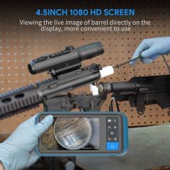 Teslong Rifle Boroskop - 4.5 Inc Ekran, 0.2 Inc Sılah Temizleme Kamerası
