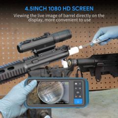 Teslong Rifle Boroskop, 0.2 Inc Çubuk Dijital Sılah Temizleme Kamerası