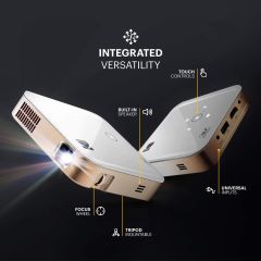 KODAK Luma 350 Taşınabilir Akıllı Projektör - Ultra HD - Şarj Edilebilir