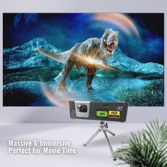 AAXA P6X Taşınabilir Mini Pilli Projektör - 4 Saat Pil Ömrü