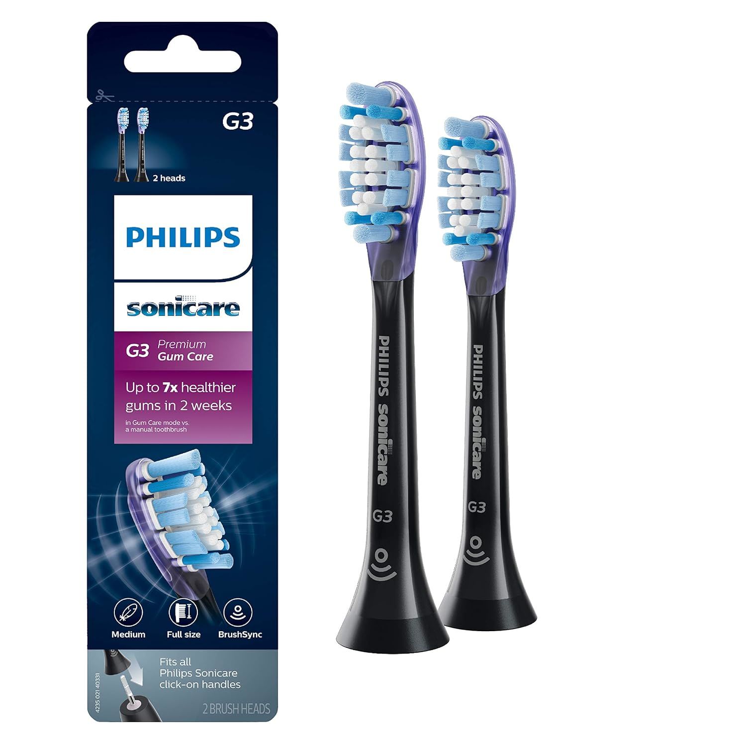 Philips Sonicare G3 Premium Diş Fırçası Başlıkları - 2 Adet - HX9052/95