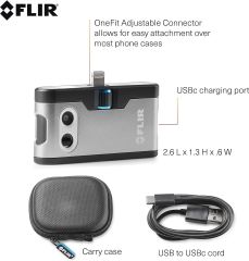 FLIR ONE Gen 3 - iOS - Termal Kamera MSX Görüntü İyileştirme Teknolojisi